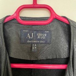 Кожаная куртка Armani Jeans - фото 9