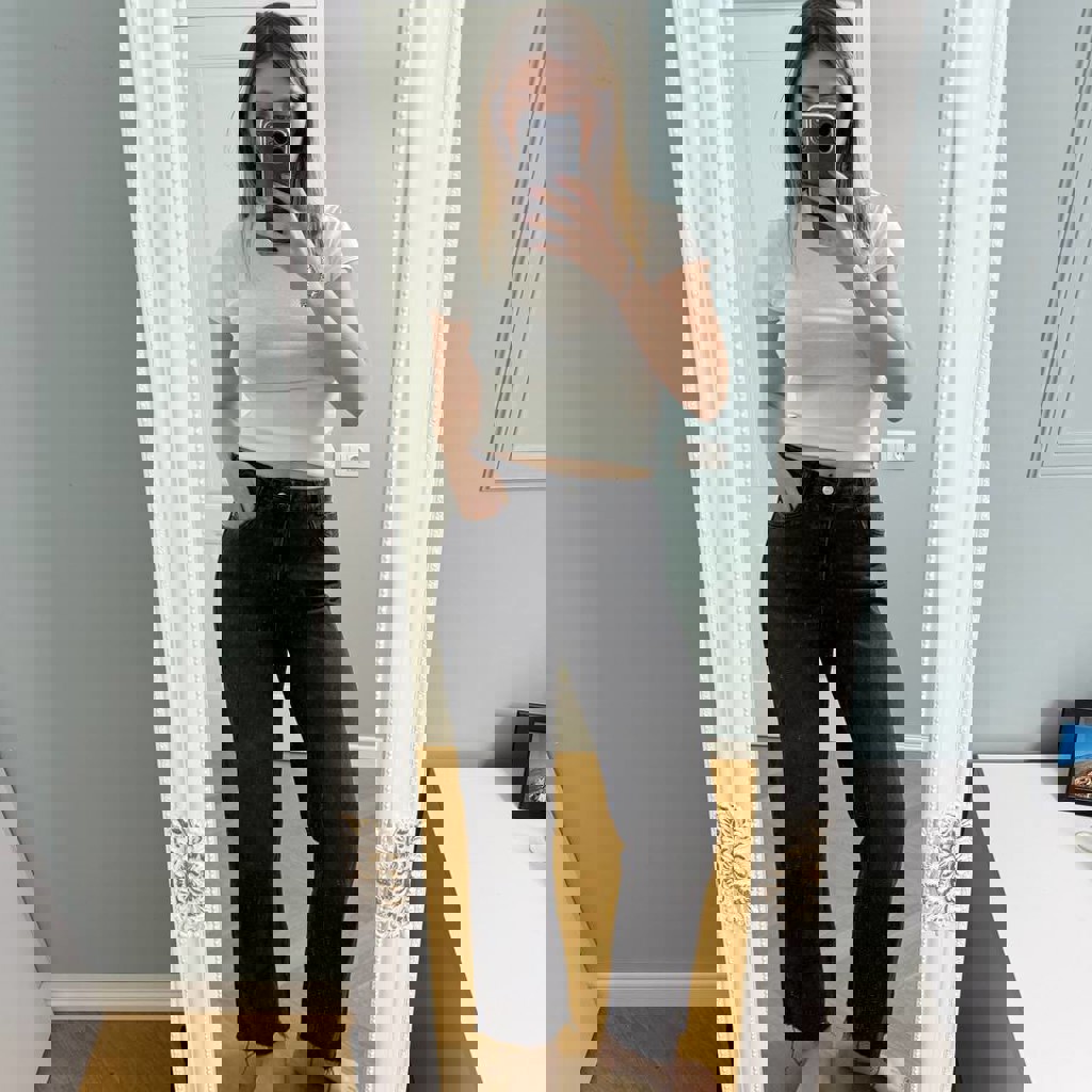 Джинсы черные Zara