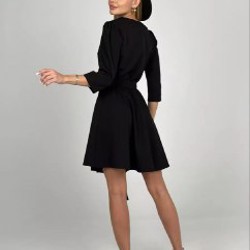 Женское платье с удлиненным рукавом - фото 3