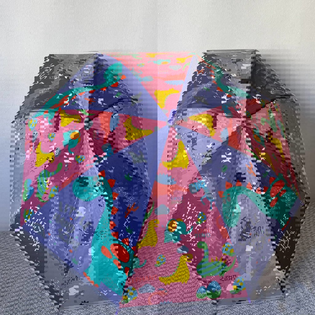 Детский зонт с динозаврами