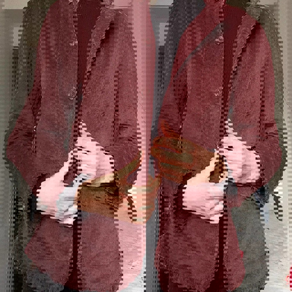 Вельветовый пиджак