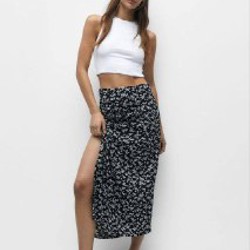Юбка с разрезом - фото 3