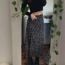 Юбка с разрезом - фото 6