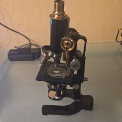Антикварный немецкий микроскоп - фото 7