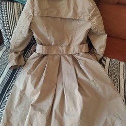 Бежевый трэнч Зара - фото 3