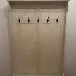 Вешалка для верхней одежды с тумбочкой для обуви - фото 3