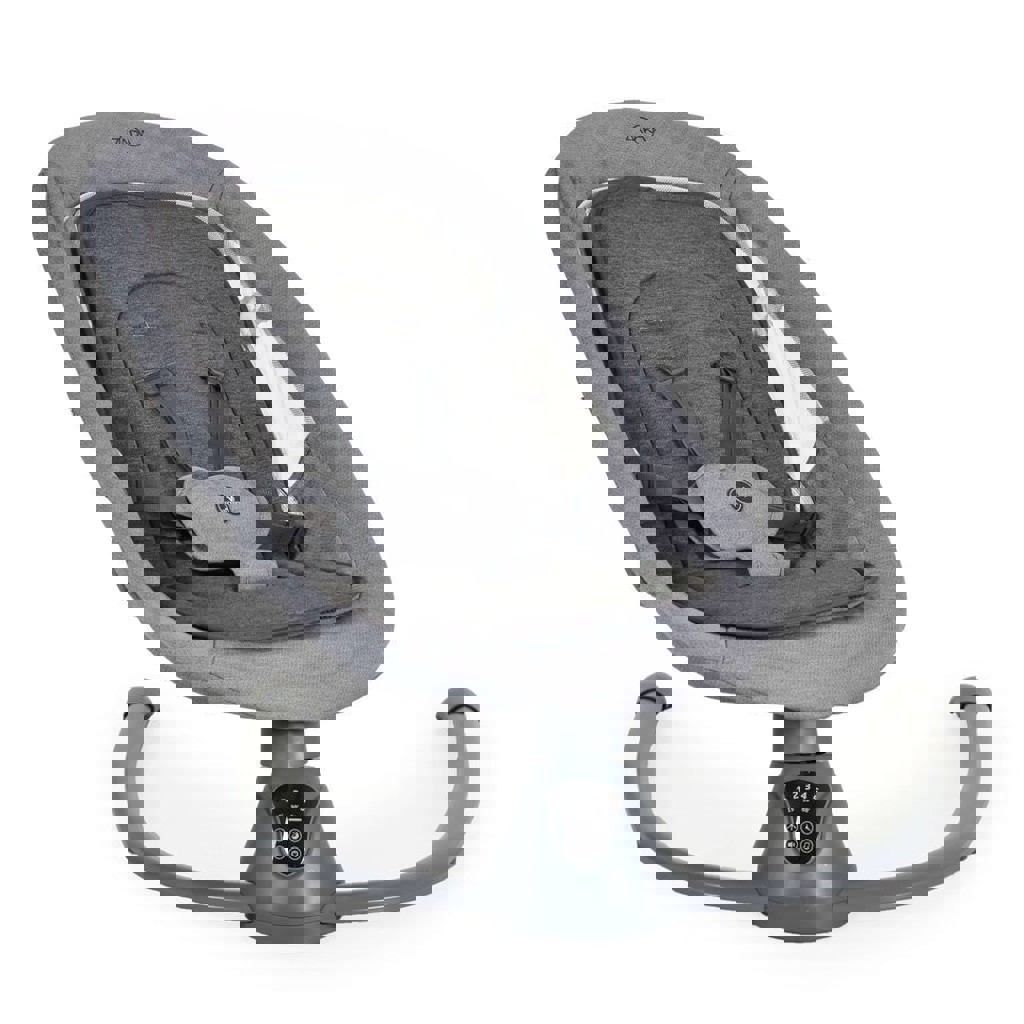 Детский шезлонг/электрокачель Cangaroo zara grey