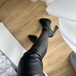 Ботфорты на каблуке - фото 5