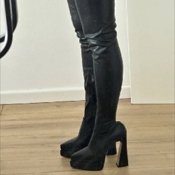 Ботфорты на каблуке - фото 6