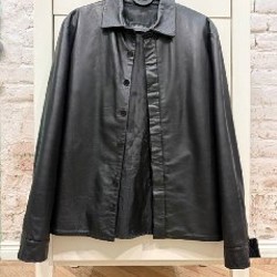 Кожаный плащ - фото 1