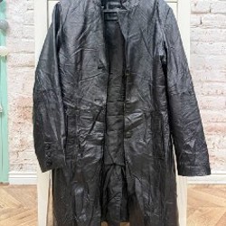 Кожаный плащ - фото 2