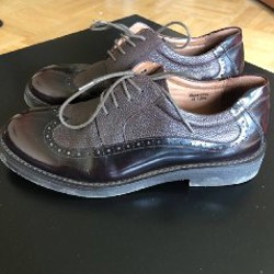 Кожаные туфли (броги) - фото 8