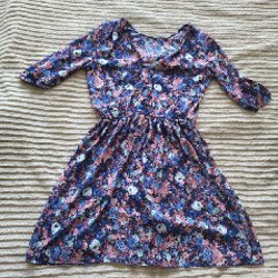 Платье фиолетовое звезды - фото 5