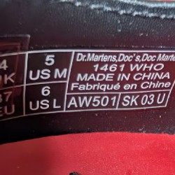 Женские ботинки Dr.Martens 1461 - фото 6