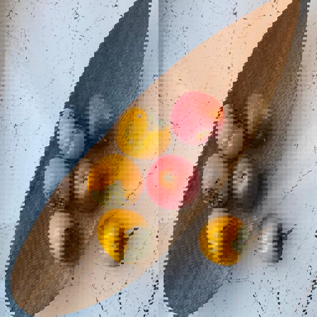 Ореховая тарелка