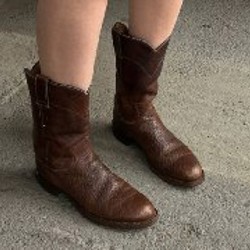 Кожаные плоские туфли - фото 9