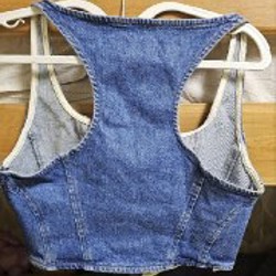 Джинсовый корсет - фото 4