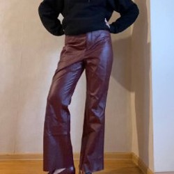 Брюки экокожа SAYYA - фото 4