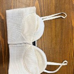 Белый топ-корсет Zara - фото 1