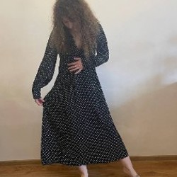 Платье в белый горошек MANGO - фото 3