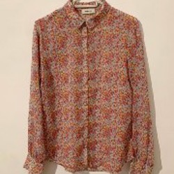 Блузка в цветочек - фото 5