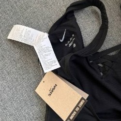 Чёрный купальник Nike - фото 9