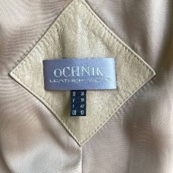 Винтажный кожаный плащ - фото 5