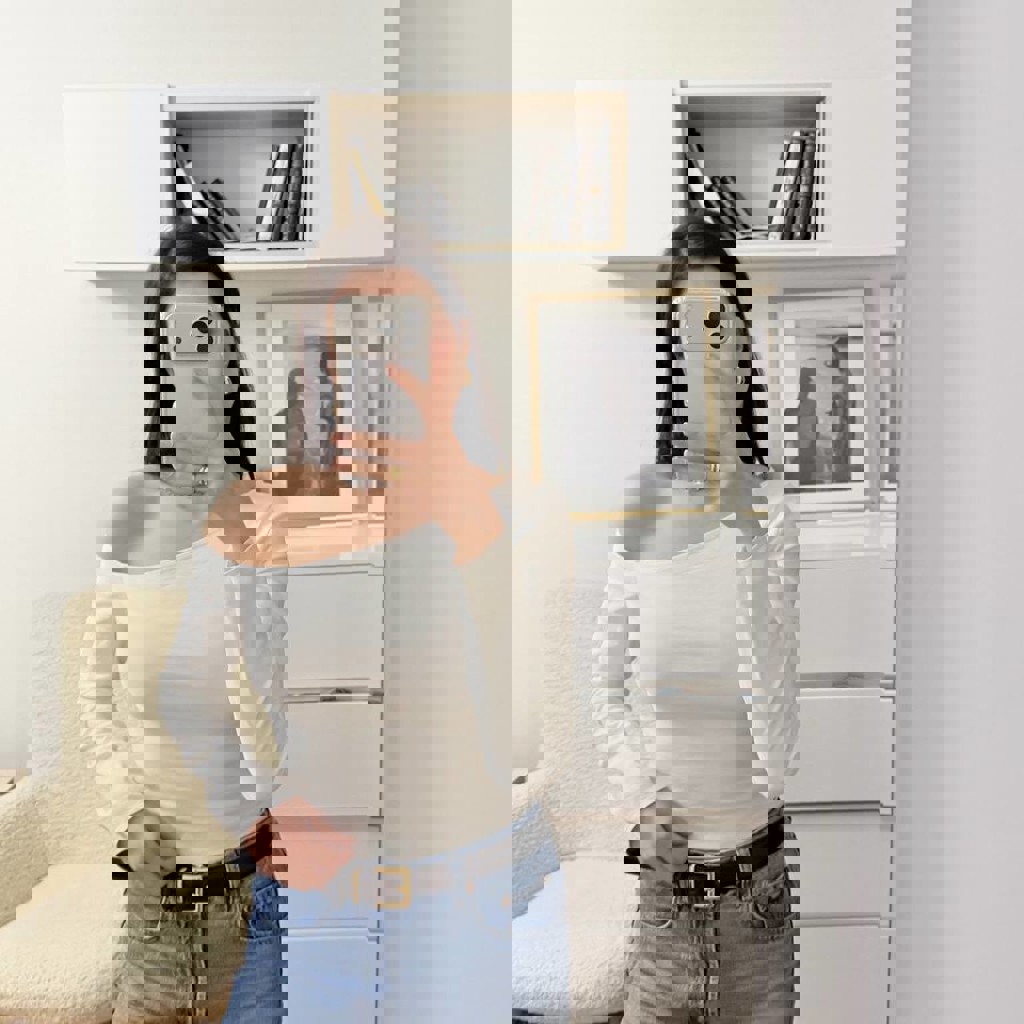 Топ Stradivarius асимметричного кроя