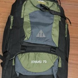 Синий рюкзак сумка - фото 3