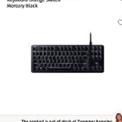 Клавиатура Razer BlackWidow Lite Gaming - фото 1