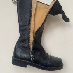 Кожаные ботинки - фото 5