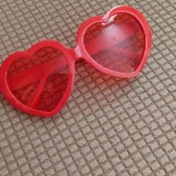 Очки-сердечки (пластик) - фото 5