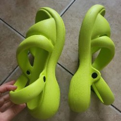 Белые ботинки лодочки - фото 1