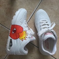 Белые ботинки лодочки - фото 7