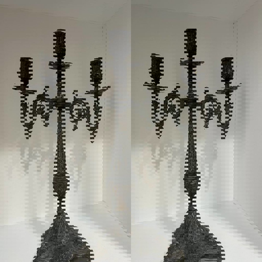 Винтажный подсвечник