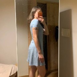 Голубое платье - фото 4