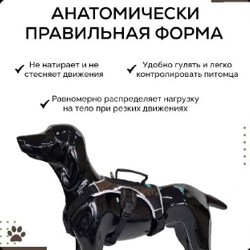 Шлейка для собак крупных пород - фото 4