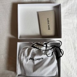 Кошелек Palm Angels Logo Zip Around - фото 3