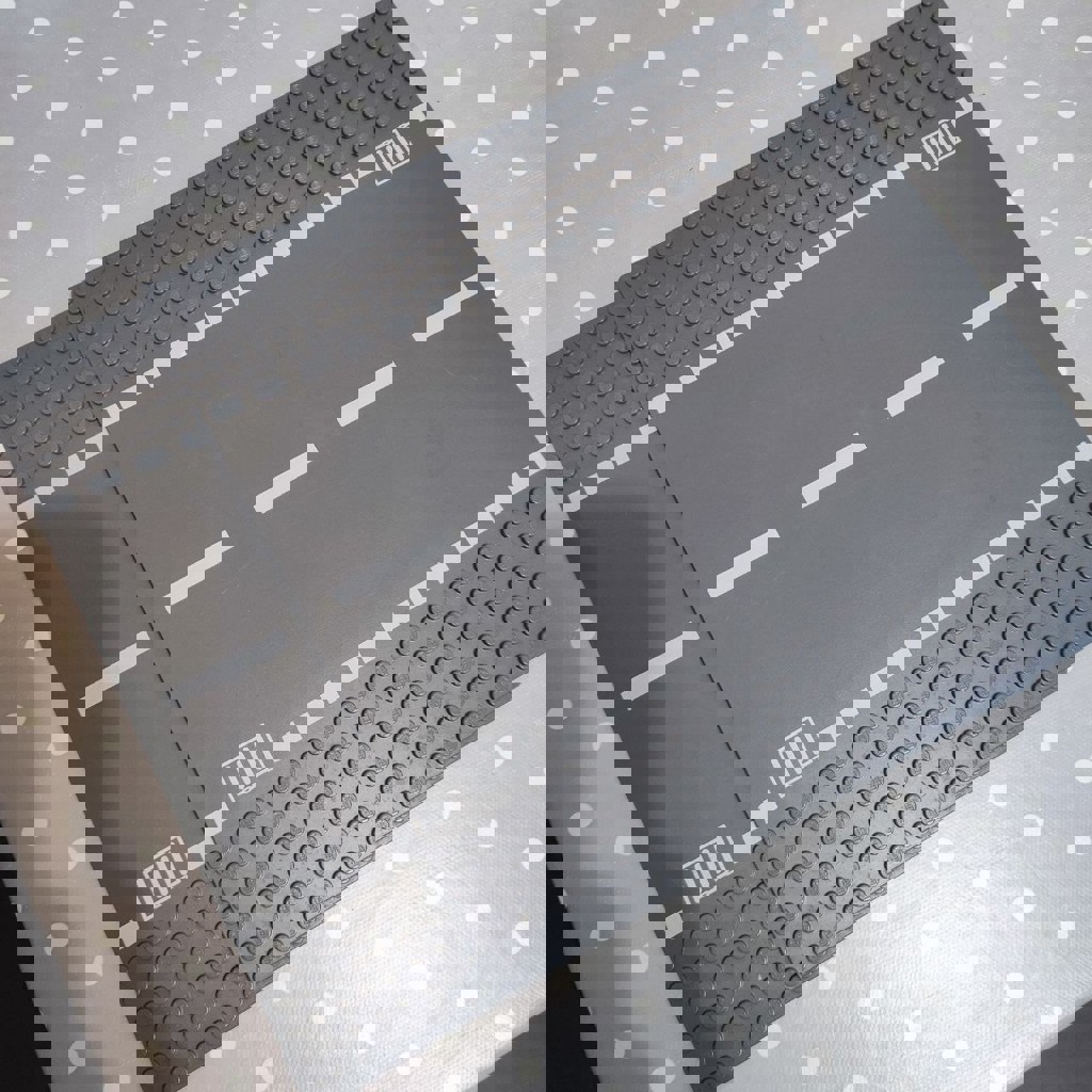 Пластины LEGO дорога/перекресток/поворот