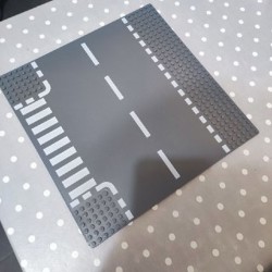 Пластины LEGO дорога/перекресток/поворот - фото 2