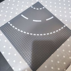 Пластины LEGO дорога/перекресток/поворот - фото 3