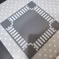 Пластины LEGO дорога/перекресток/поворот - фото 4