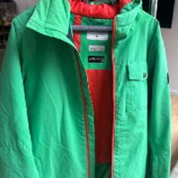 Куртка зелёная лыжная - фото 3