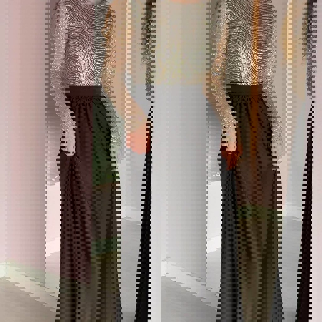 Юбка длинная