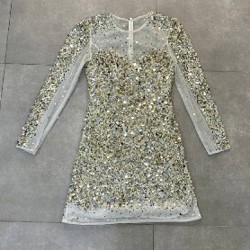 Платье блестки - фото 10