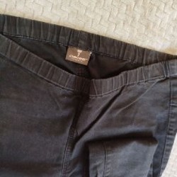 Брюки скинни из эко-кожи - фото 8