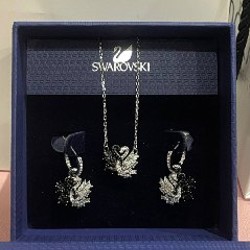 Кулон-сережки Swarovski - фото 2