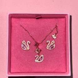 Кулон-сережки Swarovski - фото 4