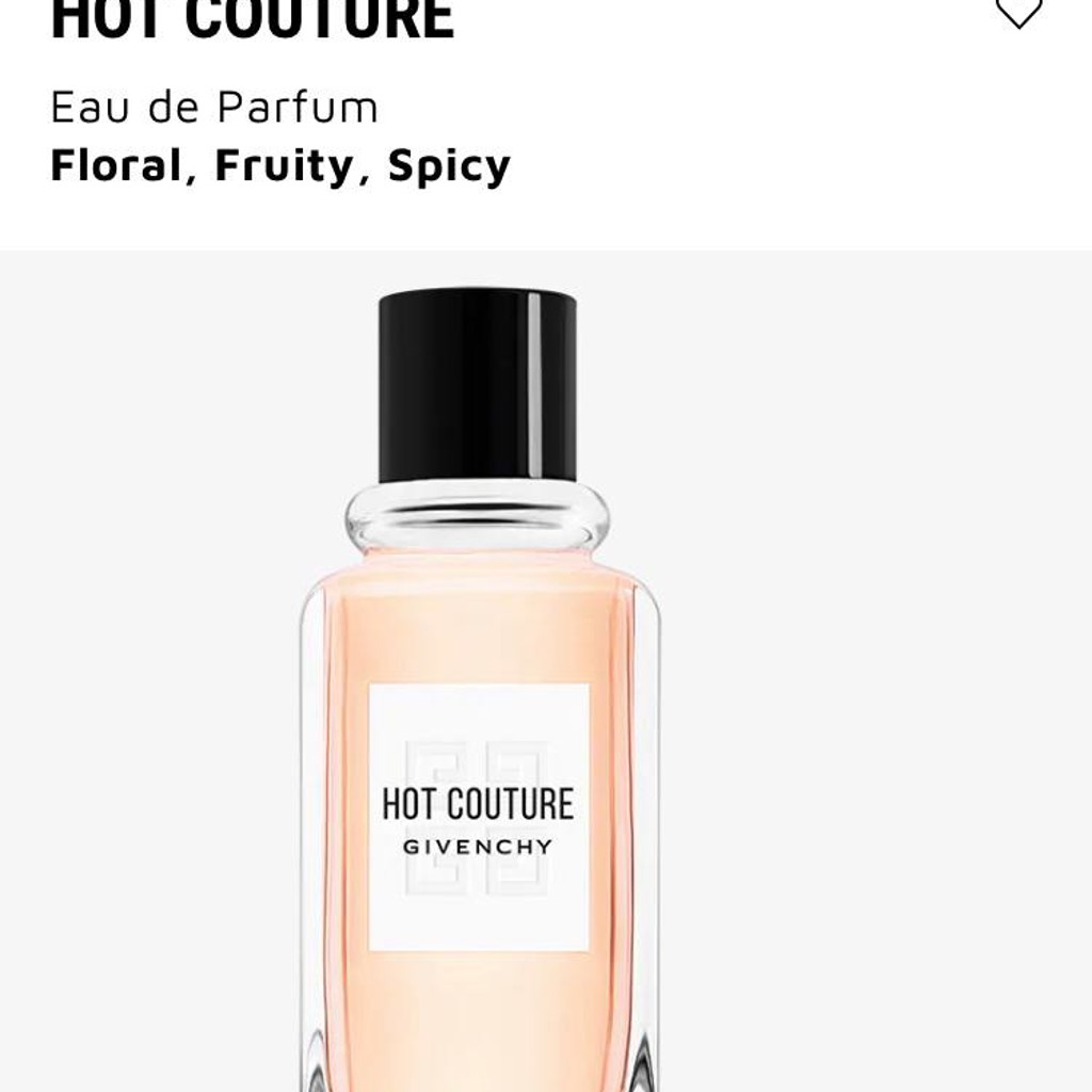 Hot Couture Givency Parfum