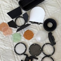 Комплект насадок и фильтров для вспышки Godox - фото 5